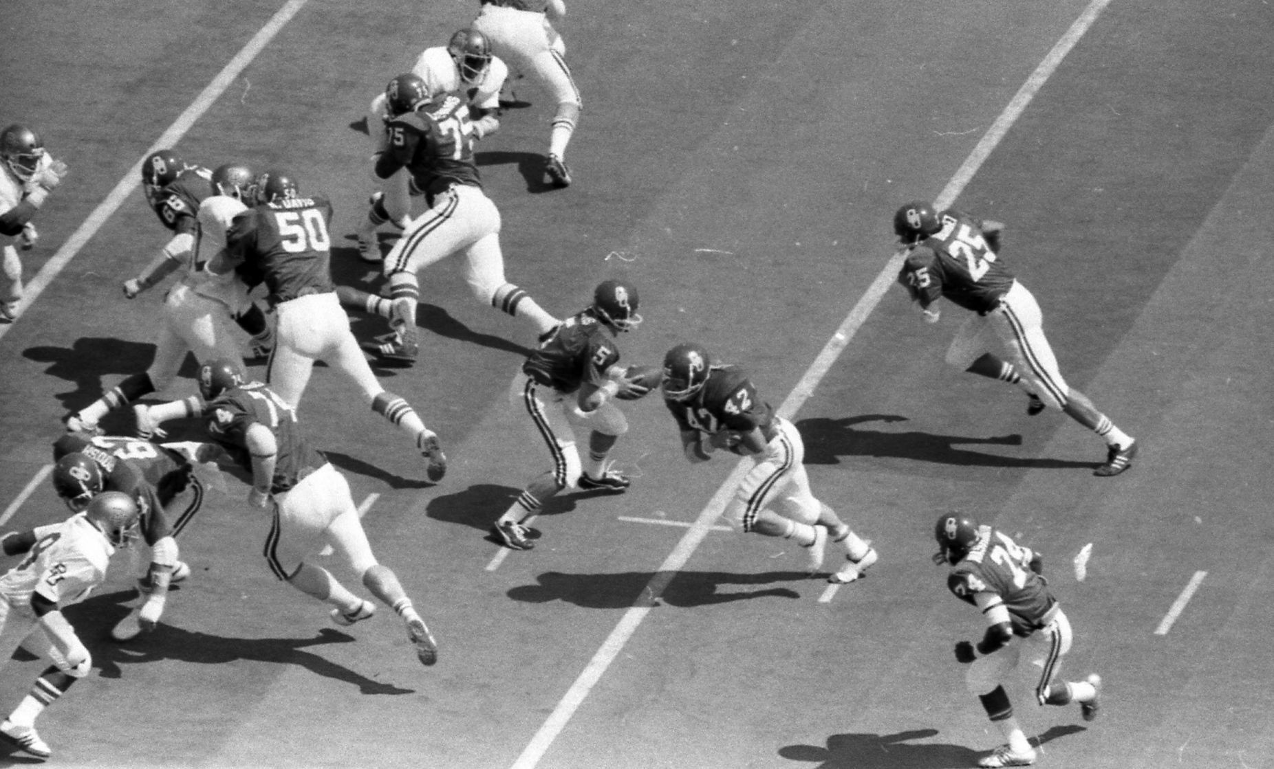 OU-Baylor football 1974